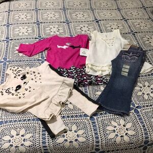 JK Girls, Calvin Klein Jeans, Garanimals Set & Levi’s Jeans